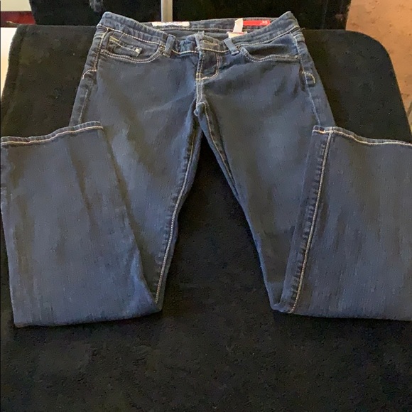 Express Denim - Express X2 size 2 short dark blue jeans